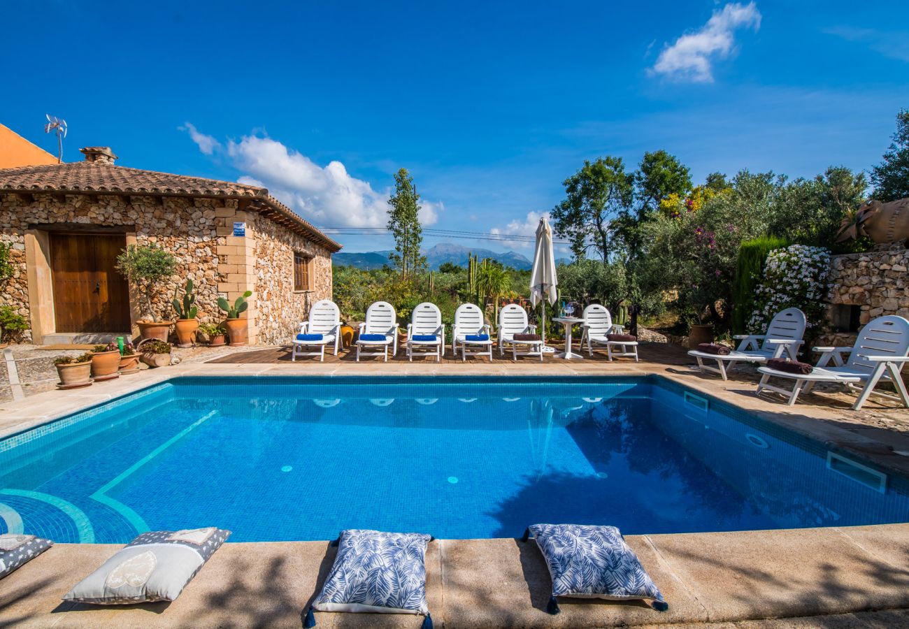 Domaine à Inca - Finca rurale à Majorque, Villa Erika avec piscine