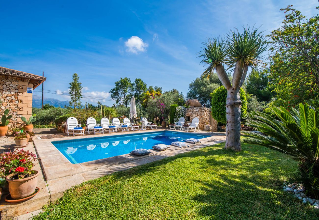 Domaine à Inca - Finca rurale à Majorque, Villa Erika avec piscine