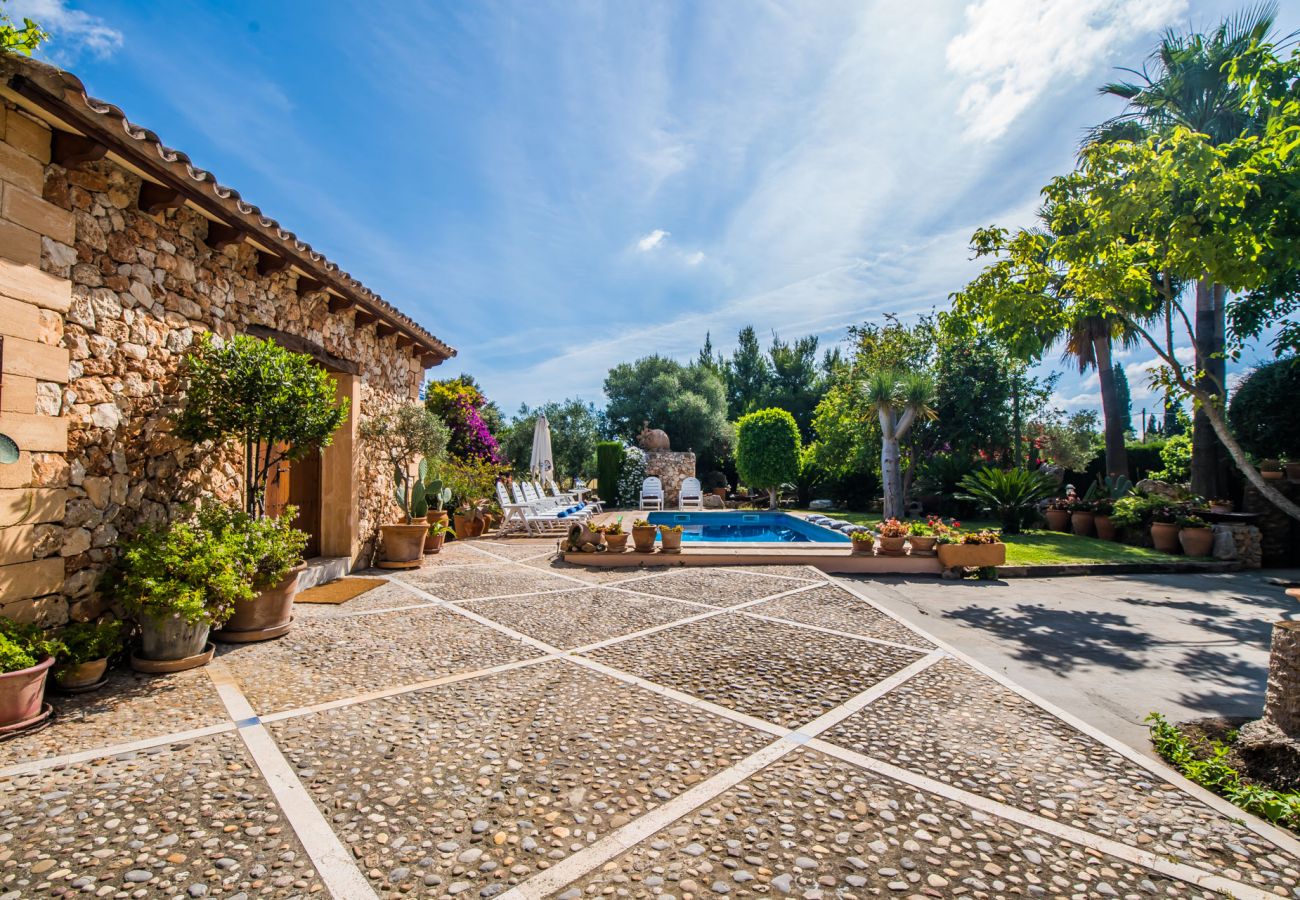 Domaine à Inca - Finca rurale à Majorque, Villa Erika avec piscine