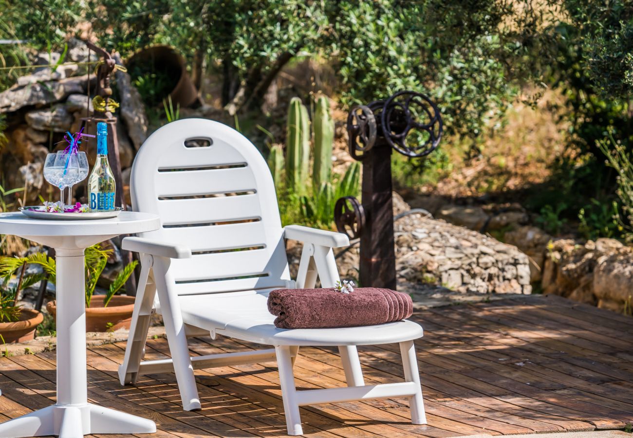 Domaine à Inca - Finca rurale à Majorque, Villa Erika avec piscine