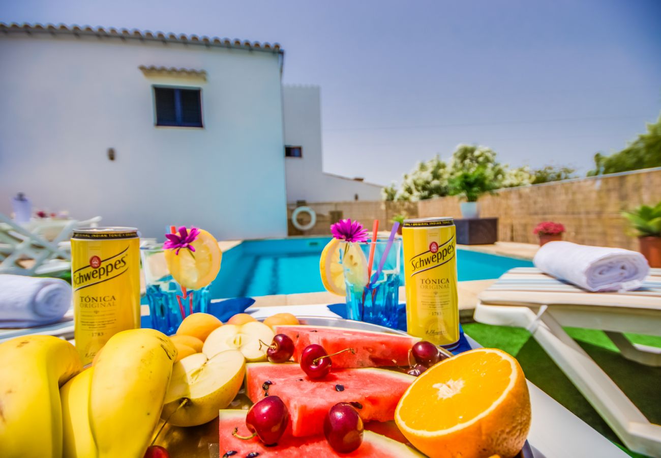 Domaine à Alcudia - Villa Maria, une finca avec piscine à Alcudia.