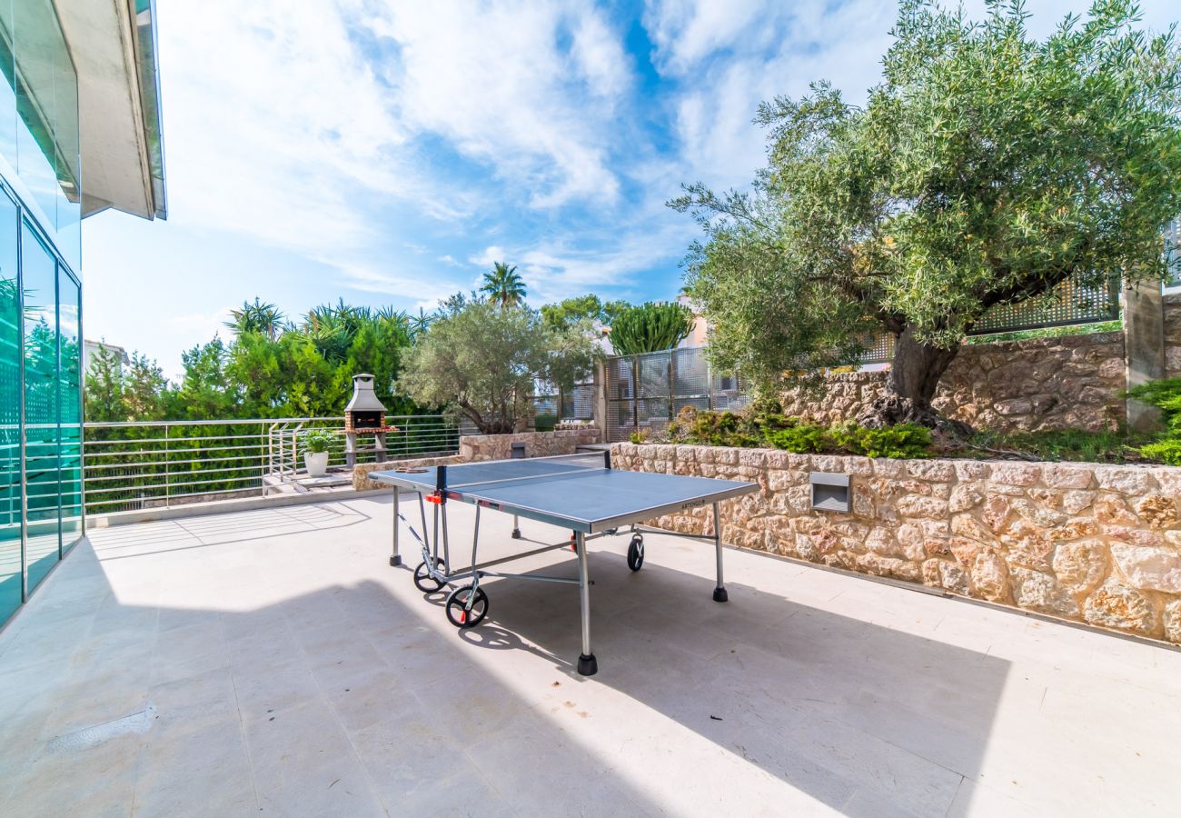 Maison à Alcudia - Maison avec vue sur la mer, Villa Sammy à Alcudia avec piscine et jacuzzi.