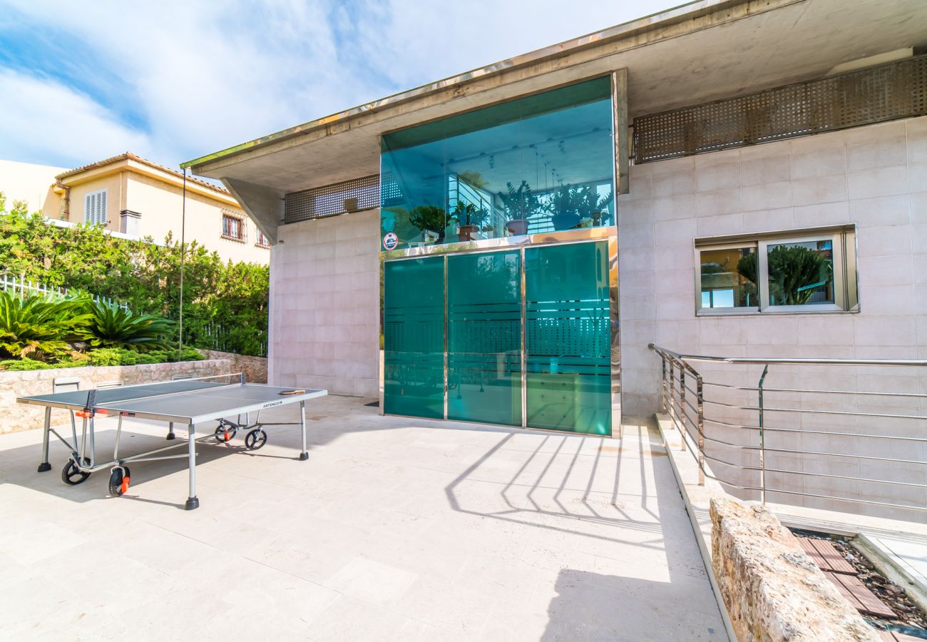 Maison à Alcudia - Maison avec vue sur la mer, Villa Sammy à Alcudia avec piscine et jacuzzi.