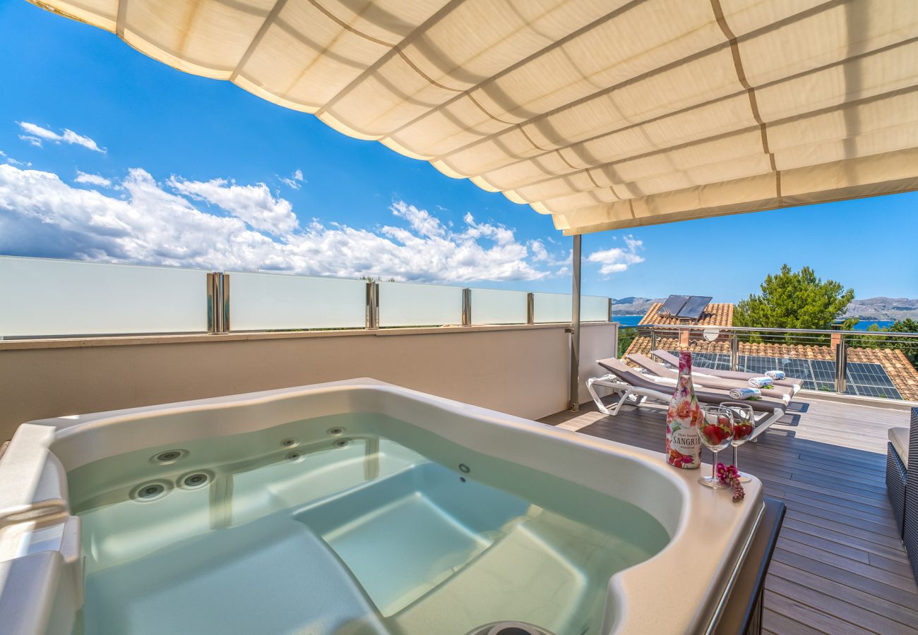 Maison à Alcudia - Maison près de la mer Xiscama avec jacuzzi à Alcudia.