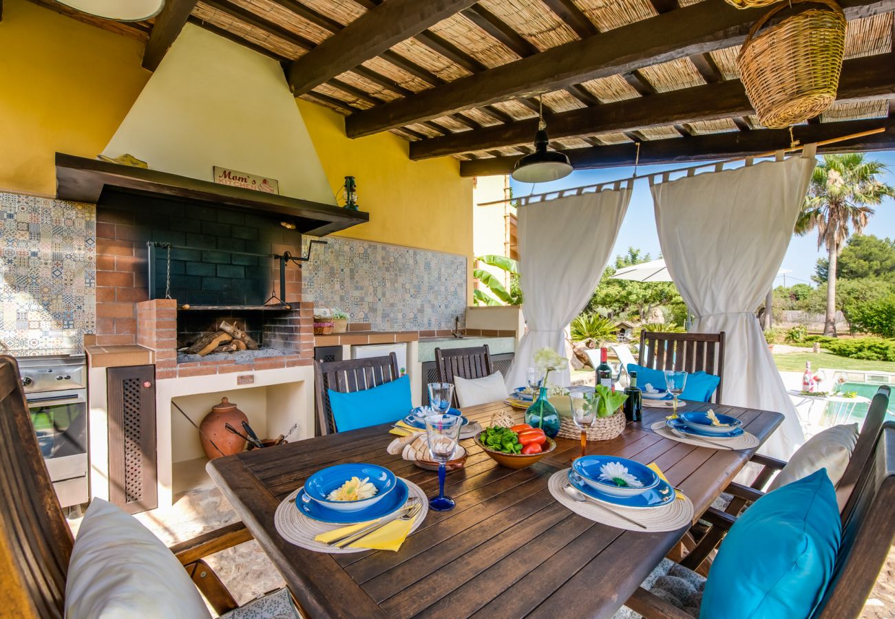 Domaine à Inca - Finca Sa Tanqueta avec piscine, située au centre de Majorque