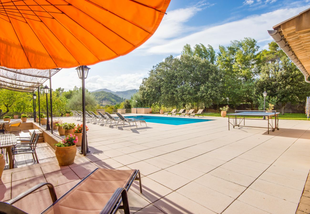 Domaine à Selva - Finca Sa Mina pour 12 personnes avec piscine à Majorque.