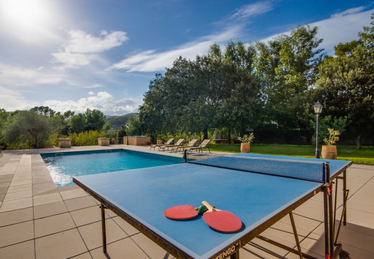 Domaine à Selva - Finca Sa Mina pour 12 personnes avec piscine à Majorque.