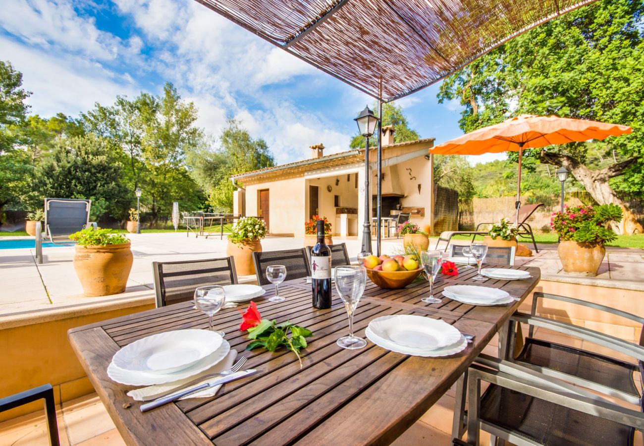 Domaine à Selva - Finca Sa Mina pour 12 personnes avec piscine à Majorque.