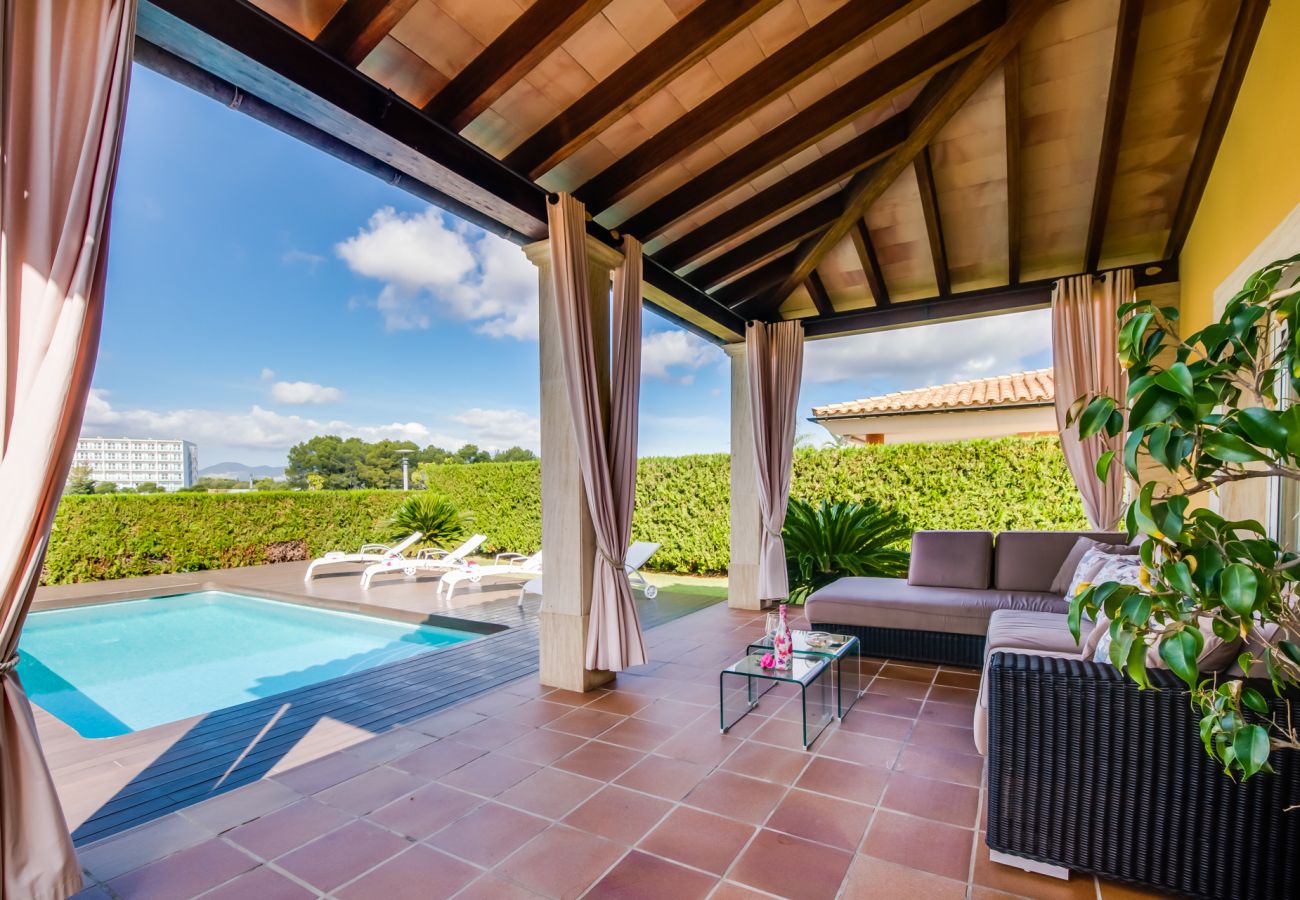 Maison à Alcudia - Maison Montelago avec vue sur la montagne près de la plage