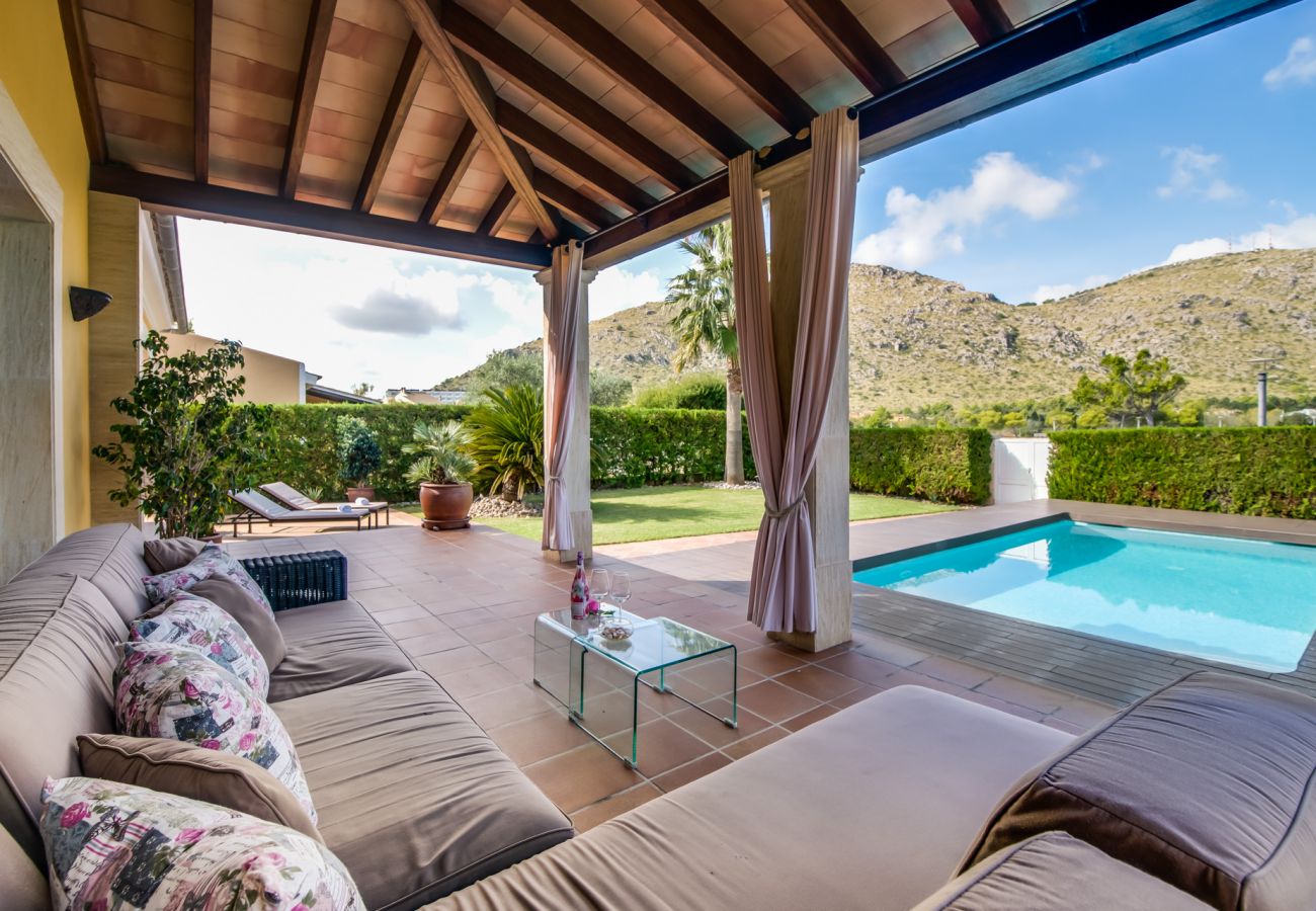 Maison à Alcudia - Maison Montelago avec vue sur la montagne près de la plage