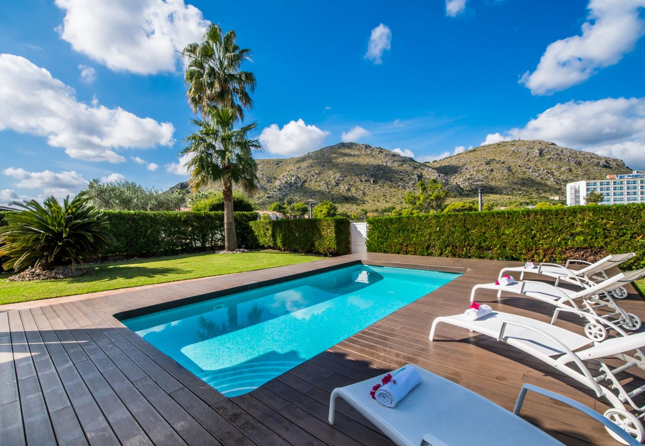 Maison à Alcudia - Maison Montelago avec vue sur la montagne près de la plage