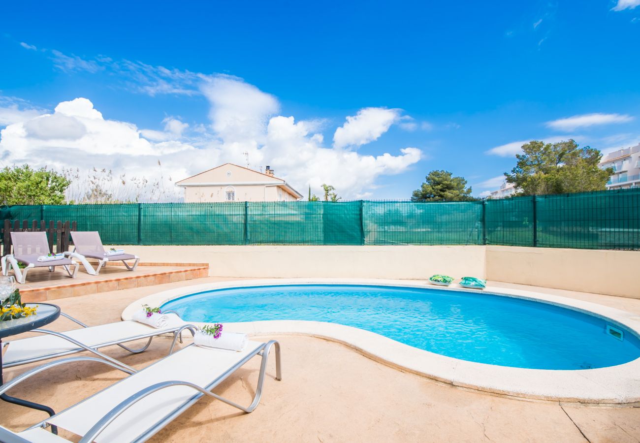 Maison à Playa de Muro - Maison avec piscine Villa Corb Mari près de la plage Playa Muro