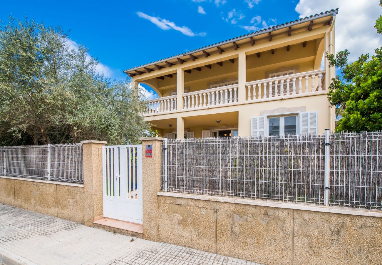 Maison à Playa de Muro - Maison avec piscine Villa Corb Mari près de la plage Playa Muro