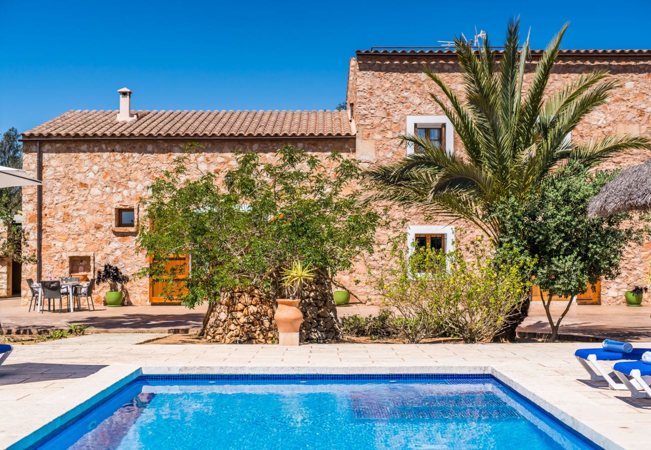 Domaine à Felanitx - Maison de campagne à Majorque Cas Verros avec piscine 