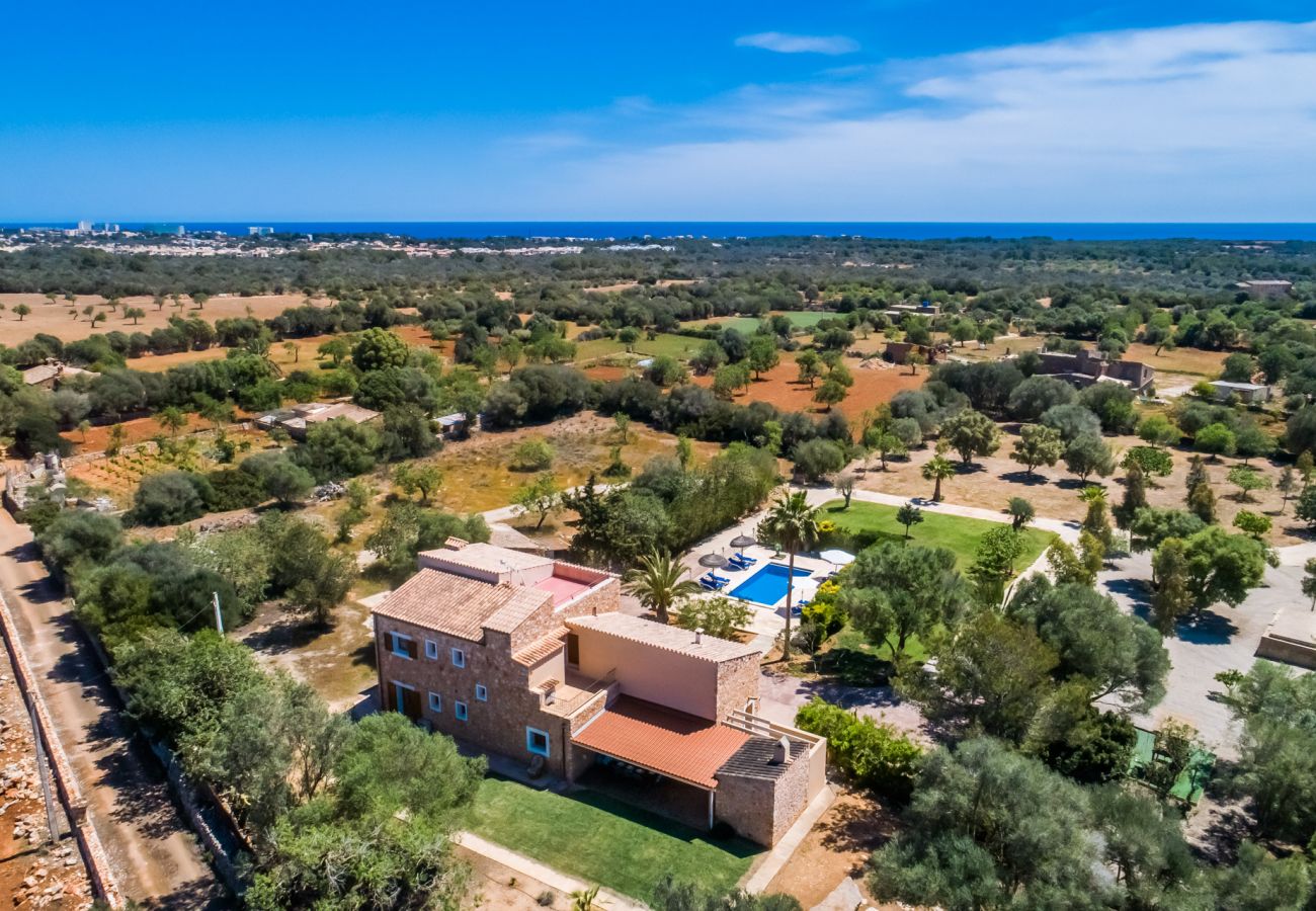 Domaine à Felanitx - Maison de campagne à Majorque Cas Verros avec piscine 