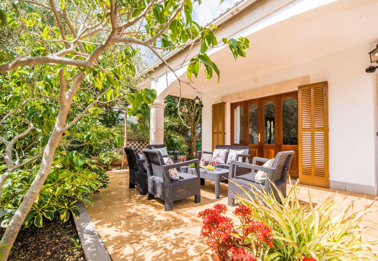 Maison de vacances à Puerto Alcudia avec jardin près de la plage 