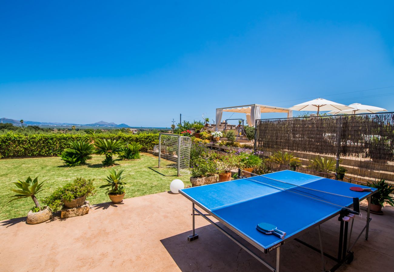 Domaine à Muro - Finca rurale à Majorque, Els Moyans, avec piscine.