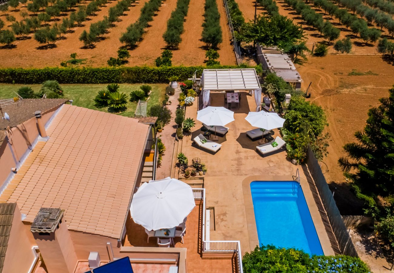 Domaine à Muro - Finca rurale à Majorque, Els Moyans, avec piscine.