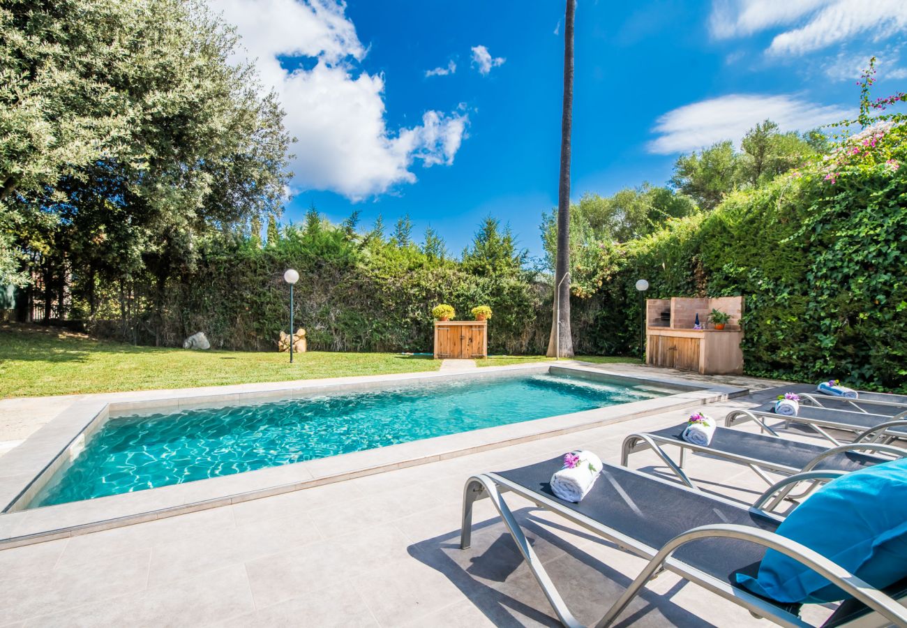 Maison à Crestatx - Maison avec piscine et jardin Casa Pequeña à Majorque.