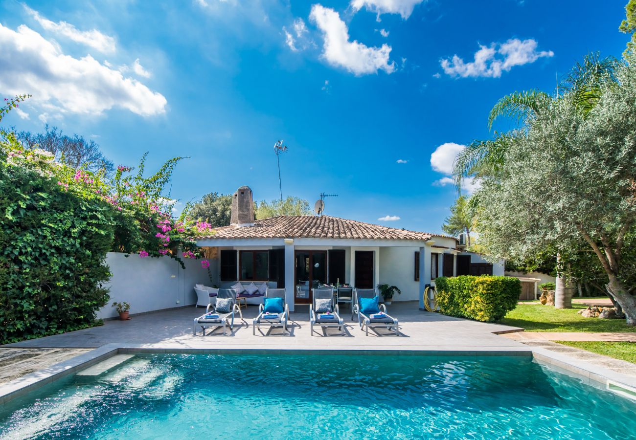 Maison à Crestatx - Maison avec piscine et jardin Casa Pequeña à Majorque.