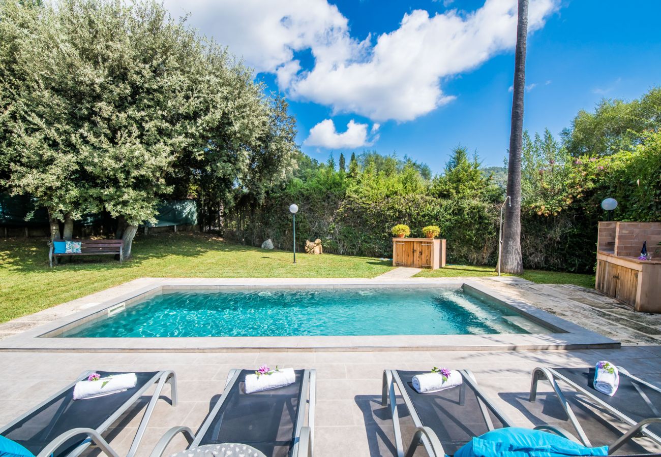 Maison à Crestatx - Maison avec piscine et jardin Casa Pequeña à Majorque.