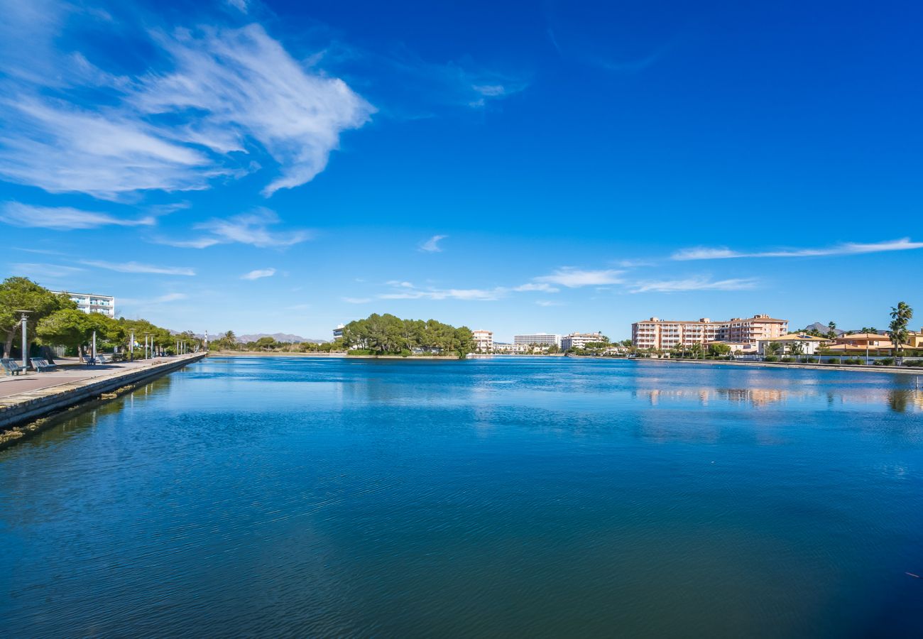 Appartement à Alcudia - Appartement Marvi avec vue sur la montagne et le lac