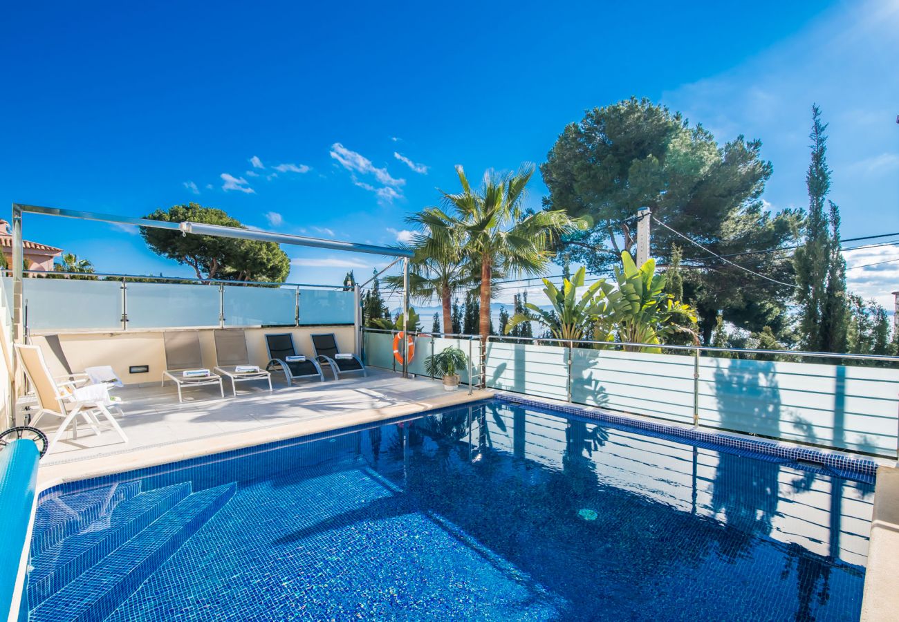 Maison à Puerto de Alcudia - Maison de luxe avec vue sur la mer, Villa Alcanada, à Alcudia.