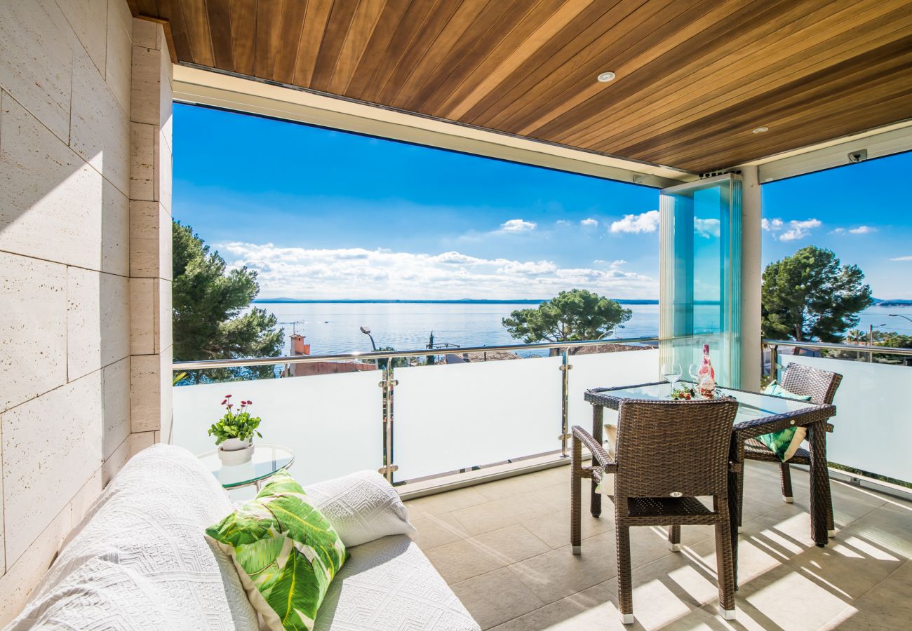 Maison à Puerto de Alcudia - Maison de luxe avec vue sur la mer, Villa Alcanada, à Alcudia.