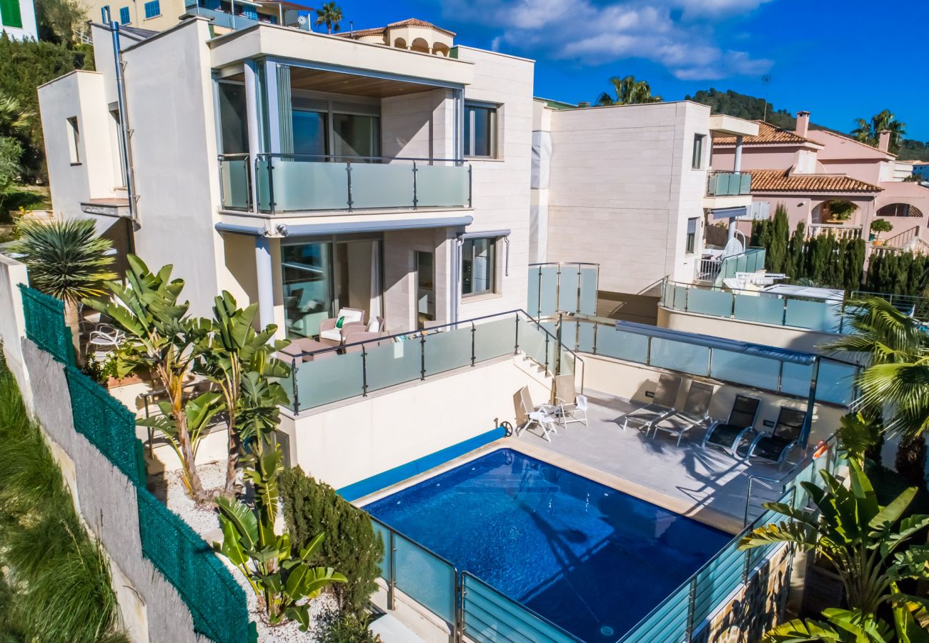 Maison à Puerto de Alcudia - Maison de luxe avec vue sur la mer, Villa Alcanada, à Alcudia.