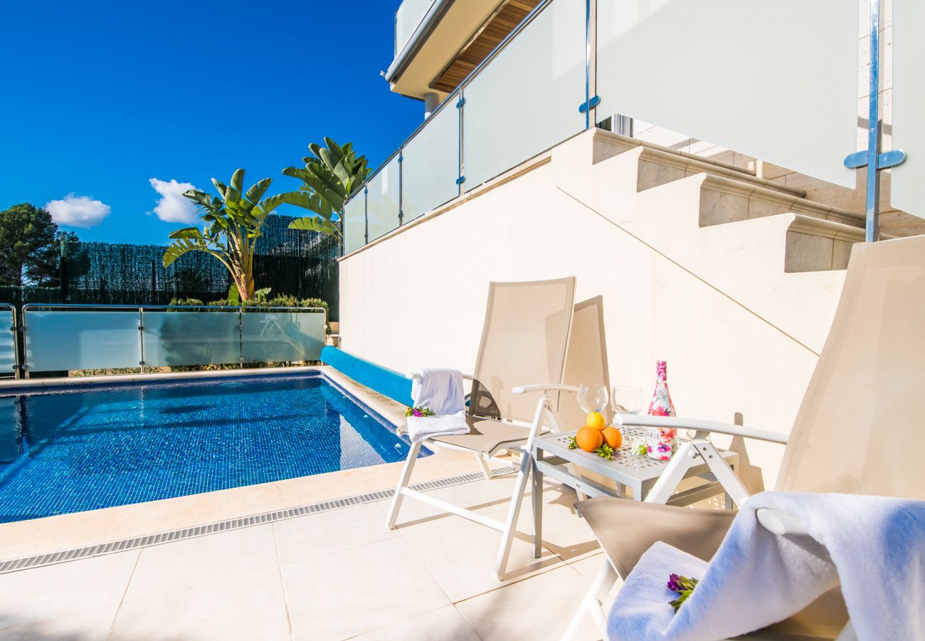 Maison à Puerto de Alcudia - Maison de luxe avec vue sur la mer, Villa Alcanada, à Alcudia.