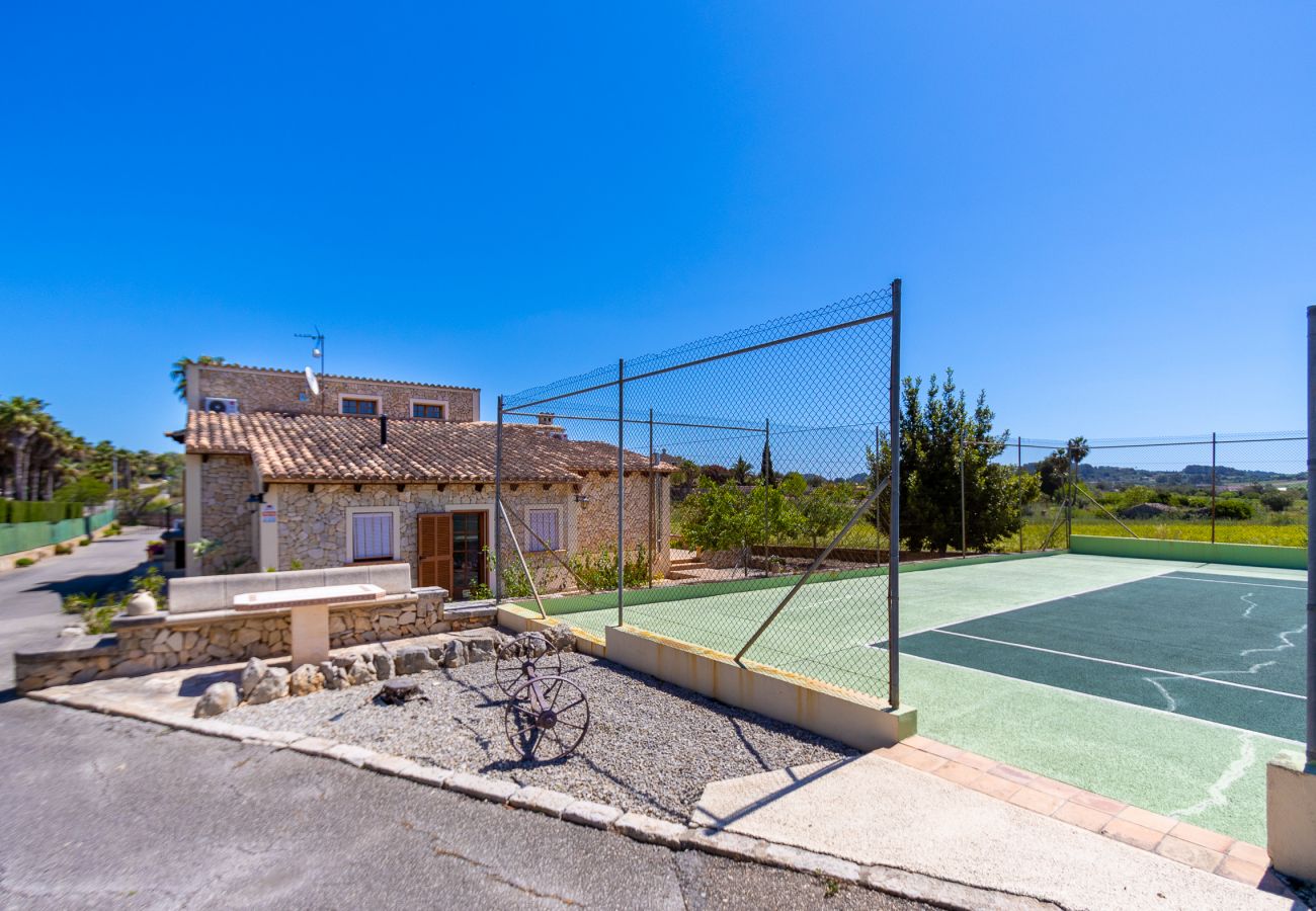 Maison à Lloret de Vistalegre - Finca à Majorque Sa Sinia avec piscine et court de tennis