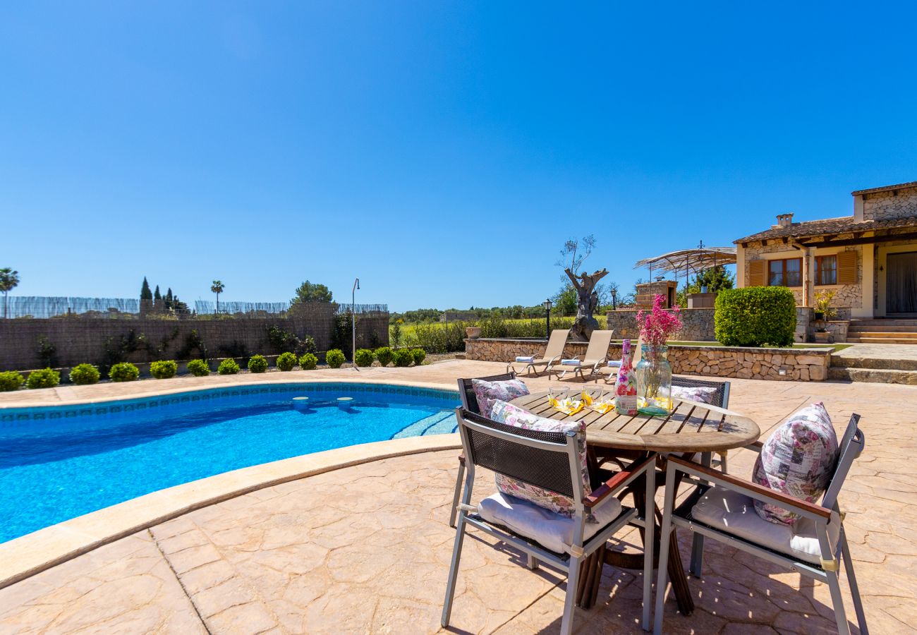 Maison à Lloret de Vistalegre - Finca à Majorque Sa Sinia avec piscine et court de tennis