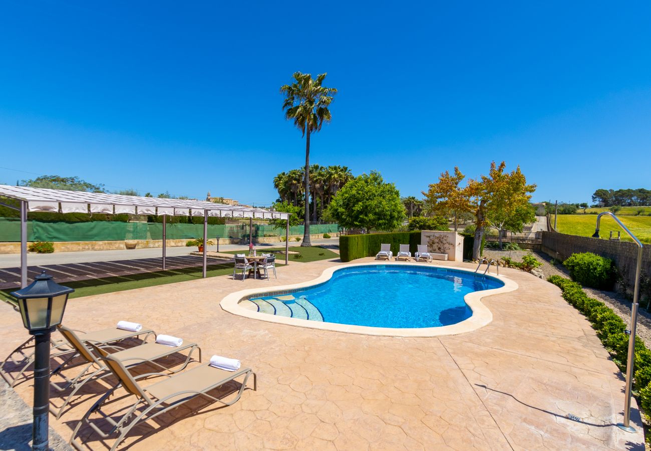 Maison à Lloret de Vistalegre - Finca à Majorque Sa Sinia avec piscine et court de tennis