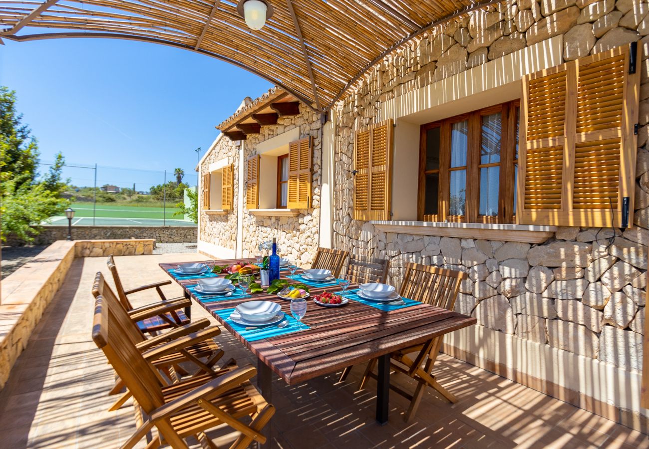 Maison à Lloret de Vistalegre - Finca à Majorque Sa Sinia avec piscine et court de tennis