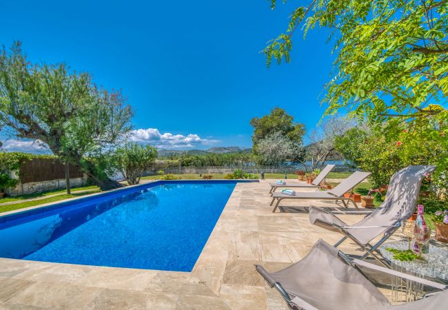 Charmante maison avec piscine à Alcudia 