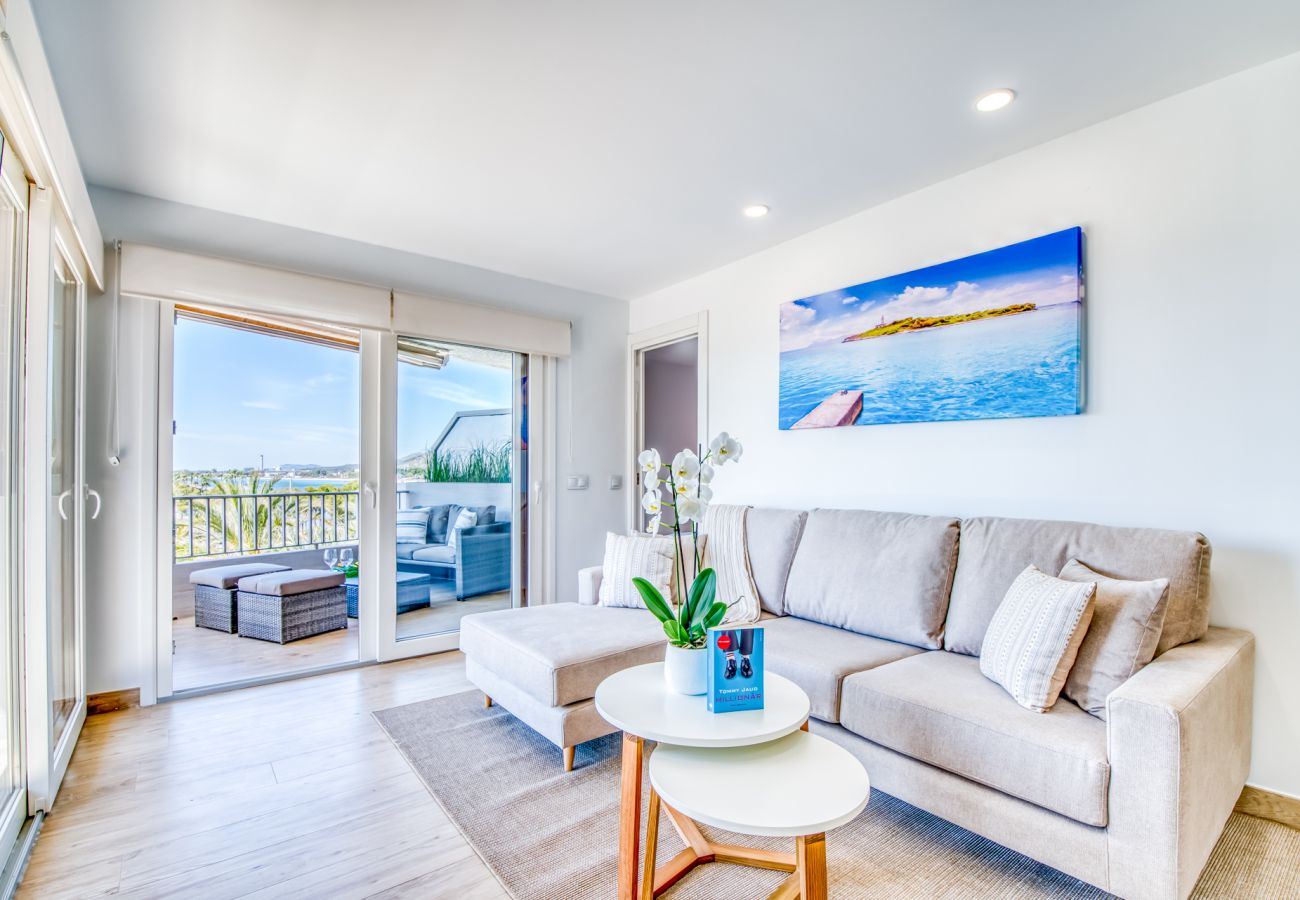 Appartement à Alcudia - Appartement Blue Sky avec vue sur la mer à Alcudia