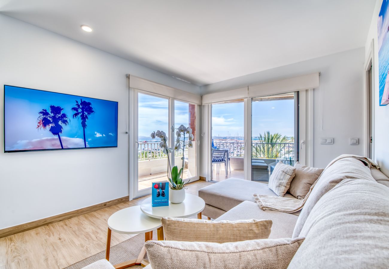 Appartement à Alcudia - Appartement Blue Sky avec vue sur la mer à Alcudia