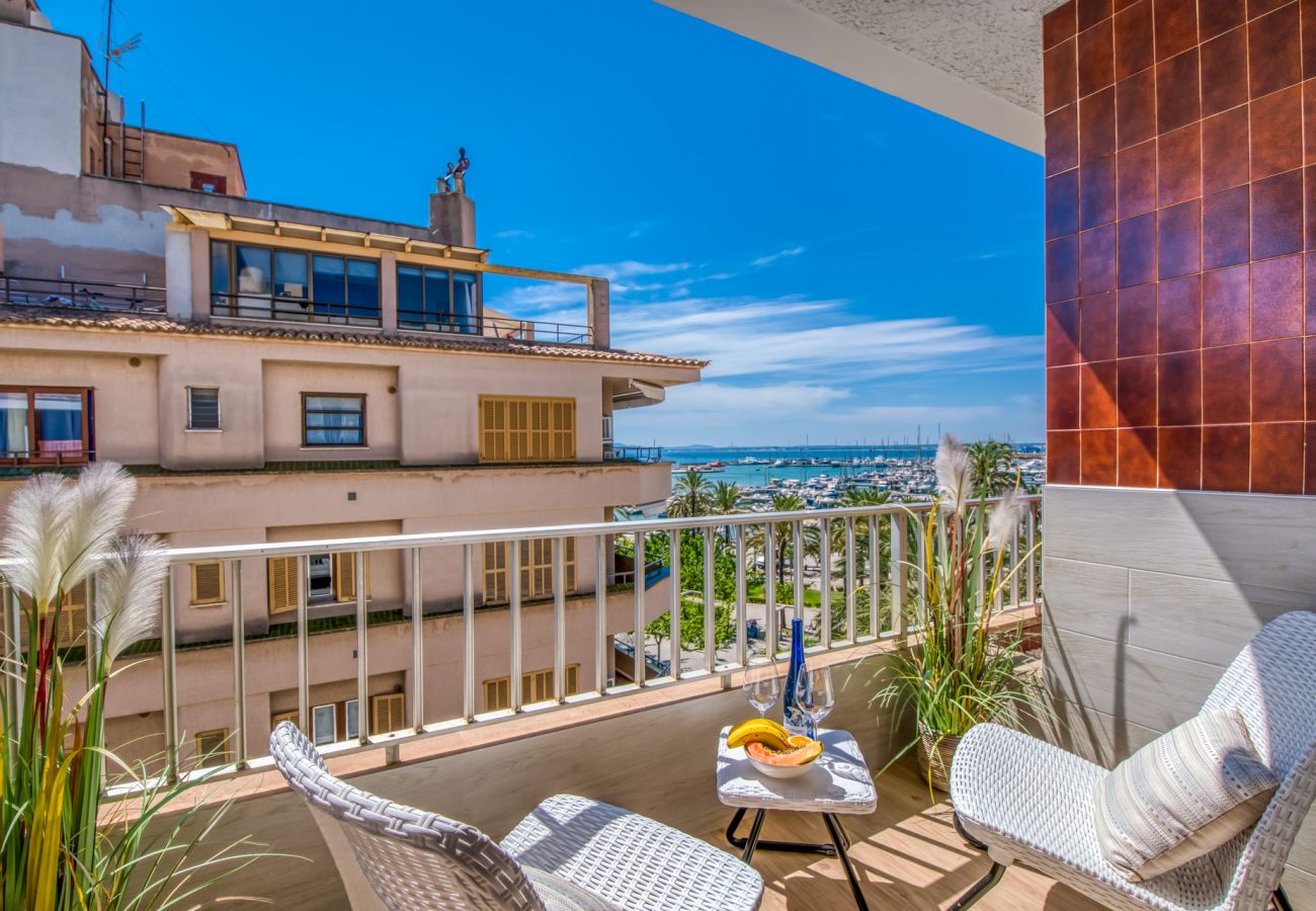 Appartement à Alcudia - Appartement Blue Sky avec vue sur la mer à Alcudia