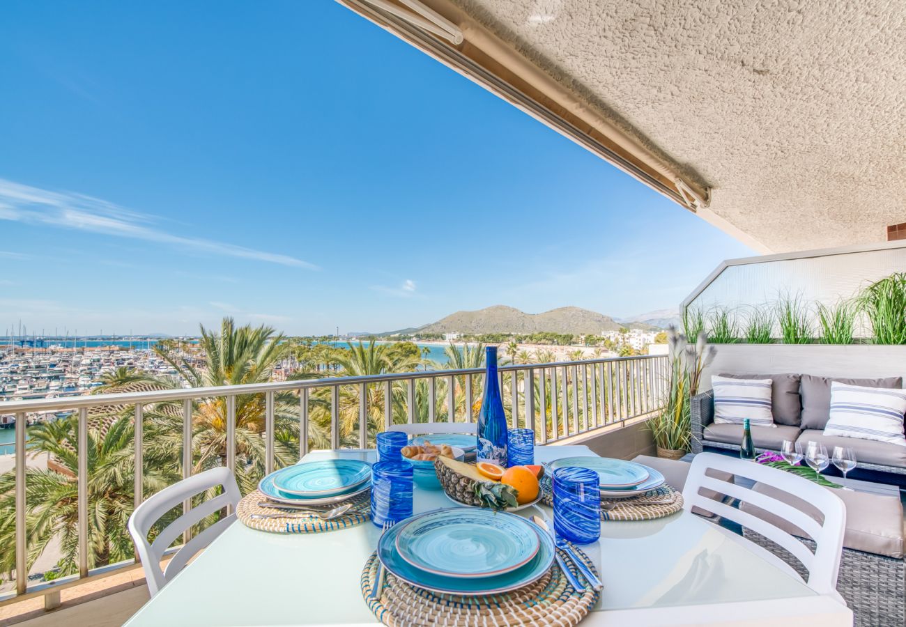  Appartement à Port d'Alcudia avec vue panoramique sur la mer