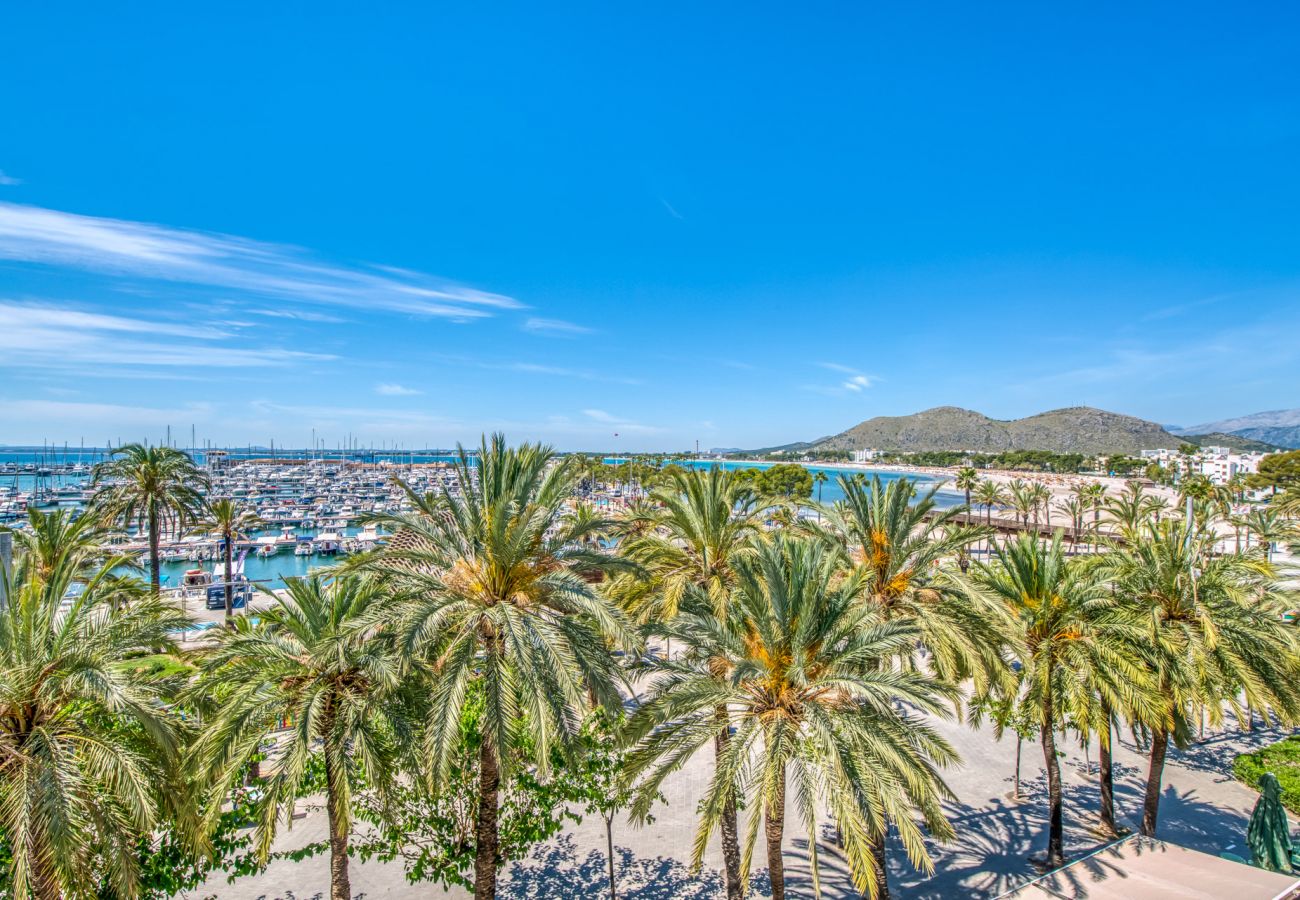 Appartement à Alcudia - Appartement Blue Sky avec vue sur la mer à Alcudia