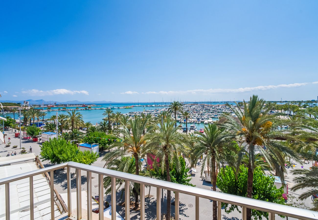 Appartement à Alcudia - Appartement Blue Sky avec vue sur la mer à Alcudia