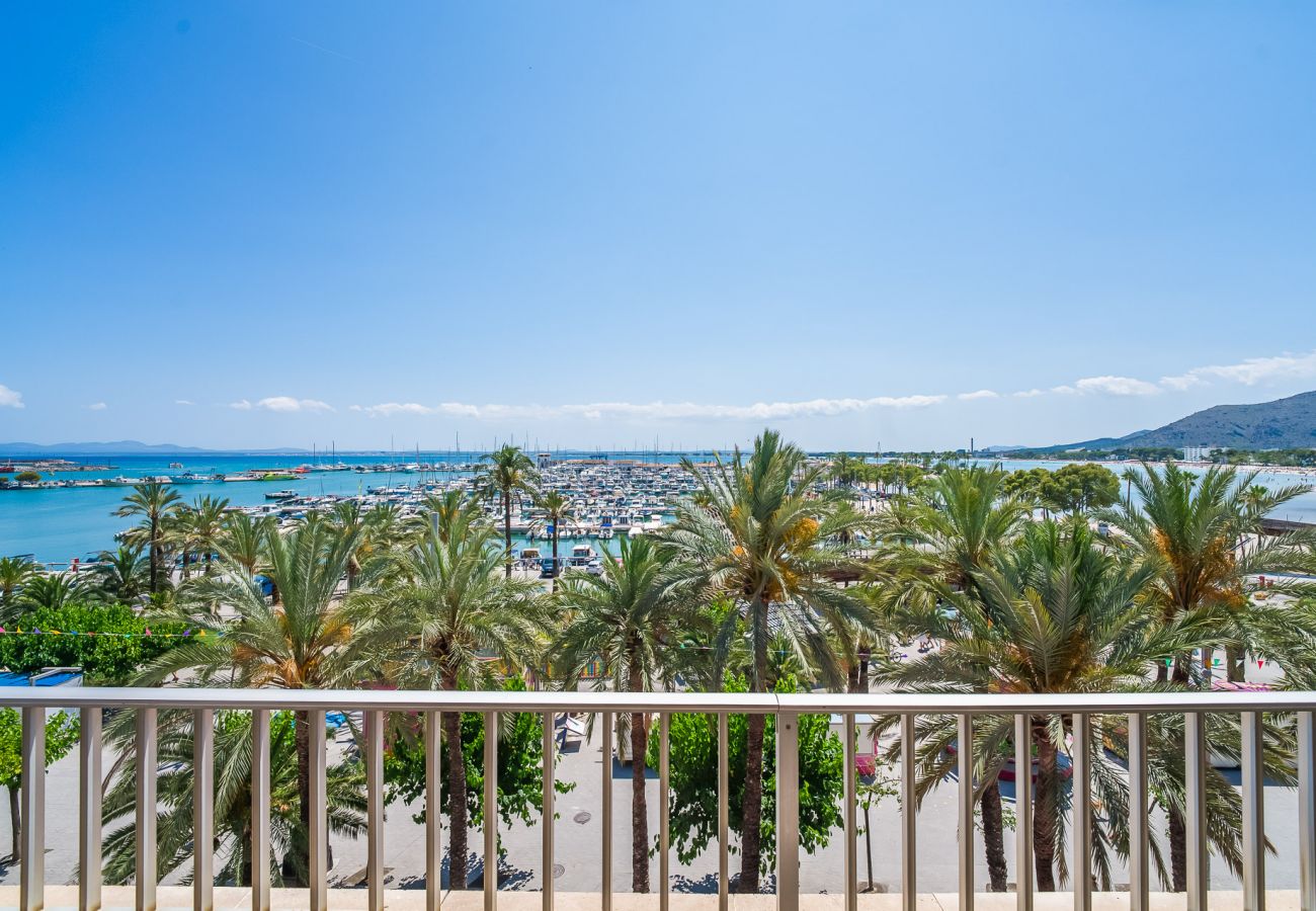 Appartement à Alcudia - Appartement Blue Sky avec vue sur la mer à Alcudia