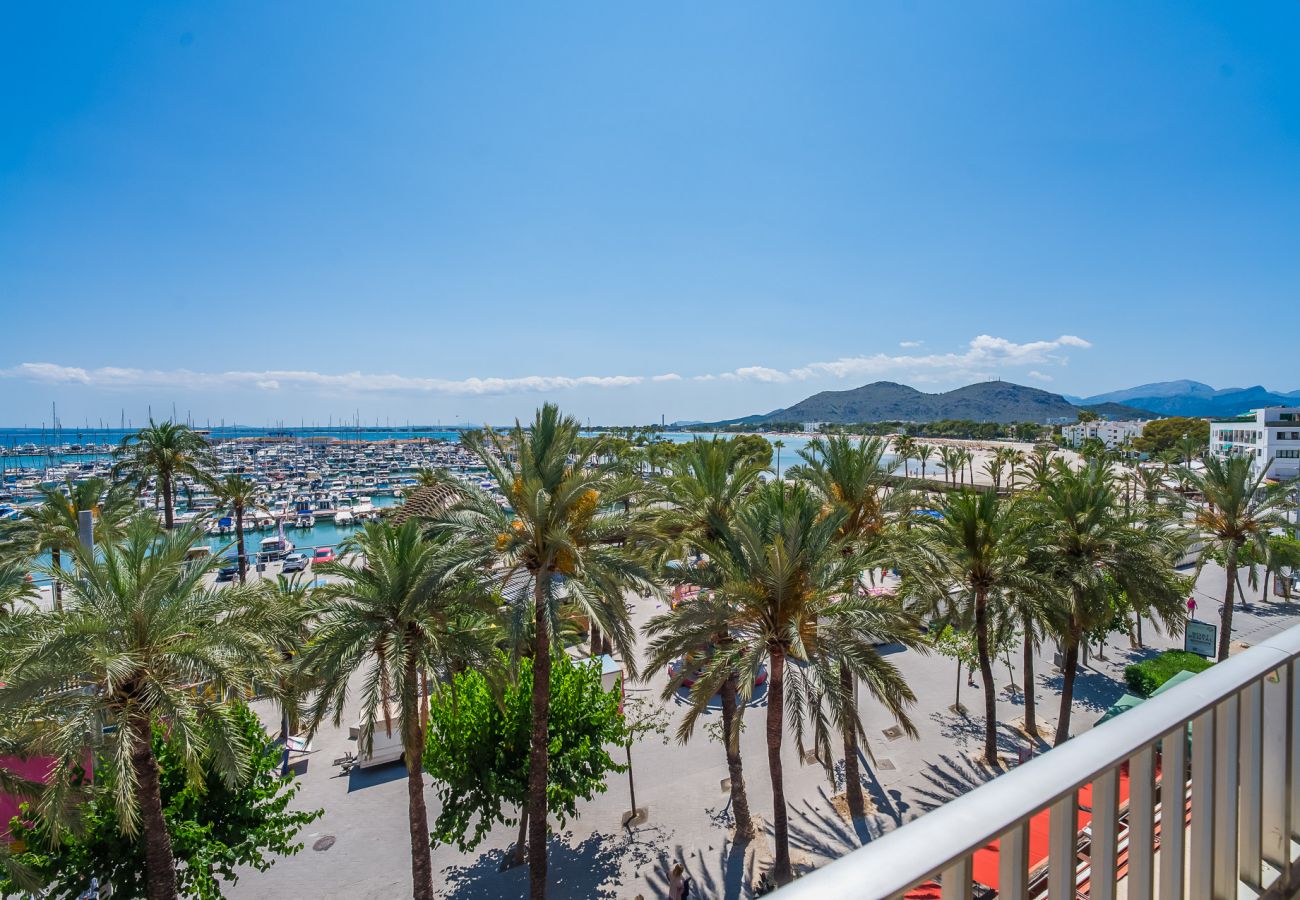 Appartement à Alcudia - Appartement Blue Sky avec vue sur la mer à Alcudia