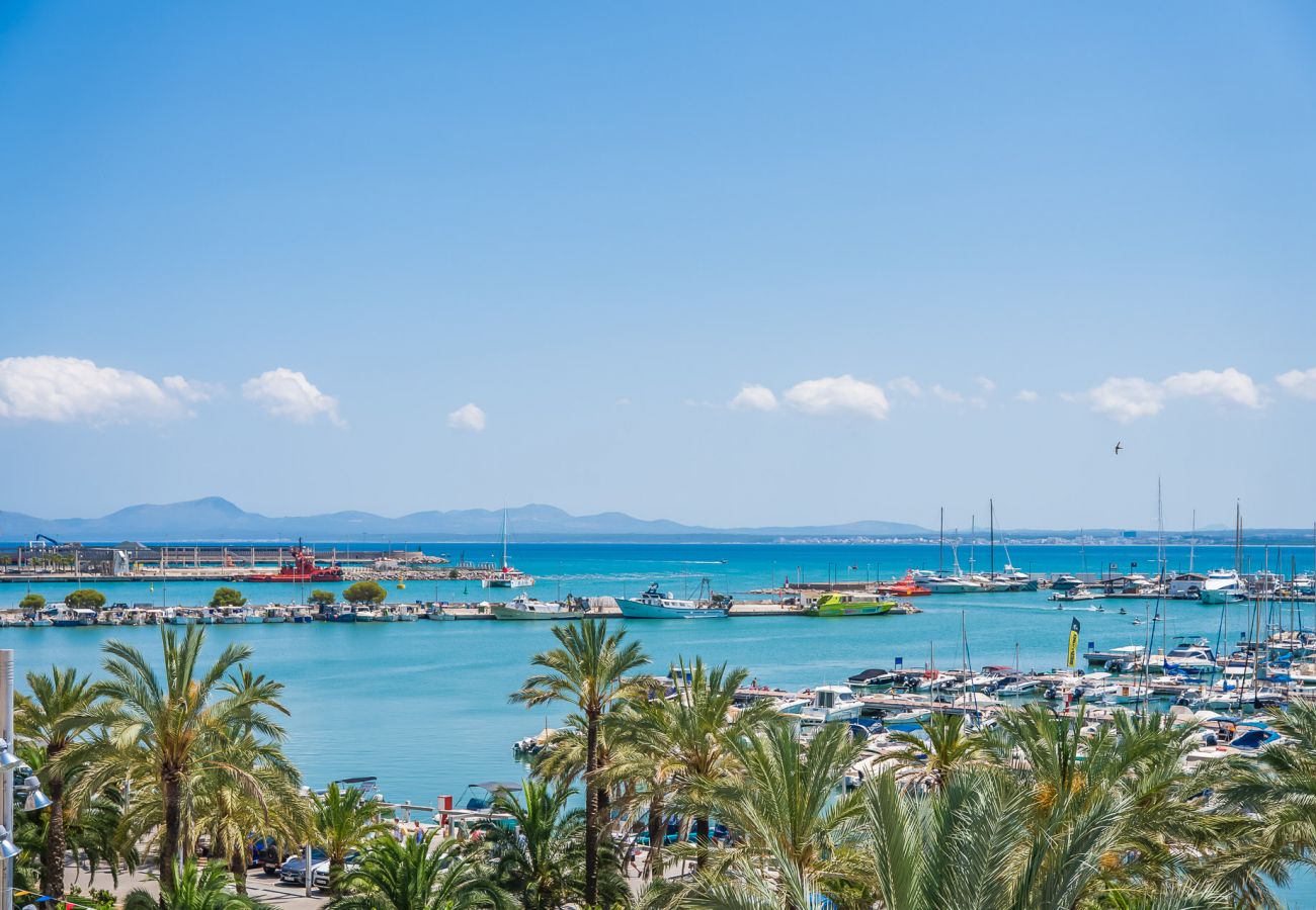 Appartement à Alcudia - Appartement Blue Sky avec vue sur la mer à Alcudia