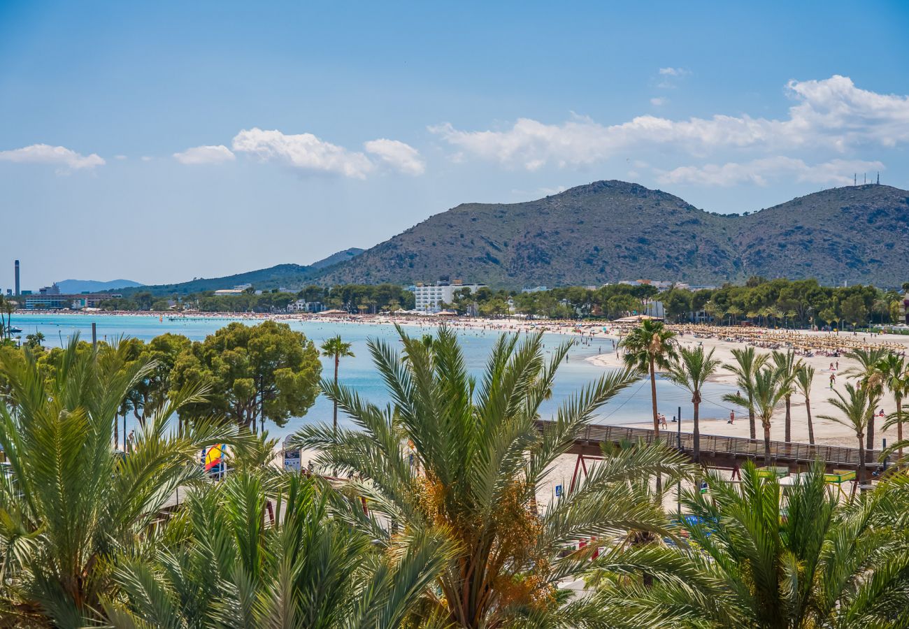 Appartement à Alcudia - Appartement Blue Sky avec vue sur la mer à Alcudia