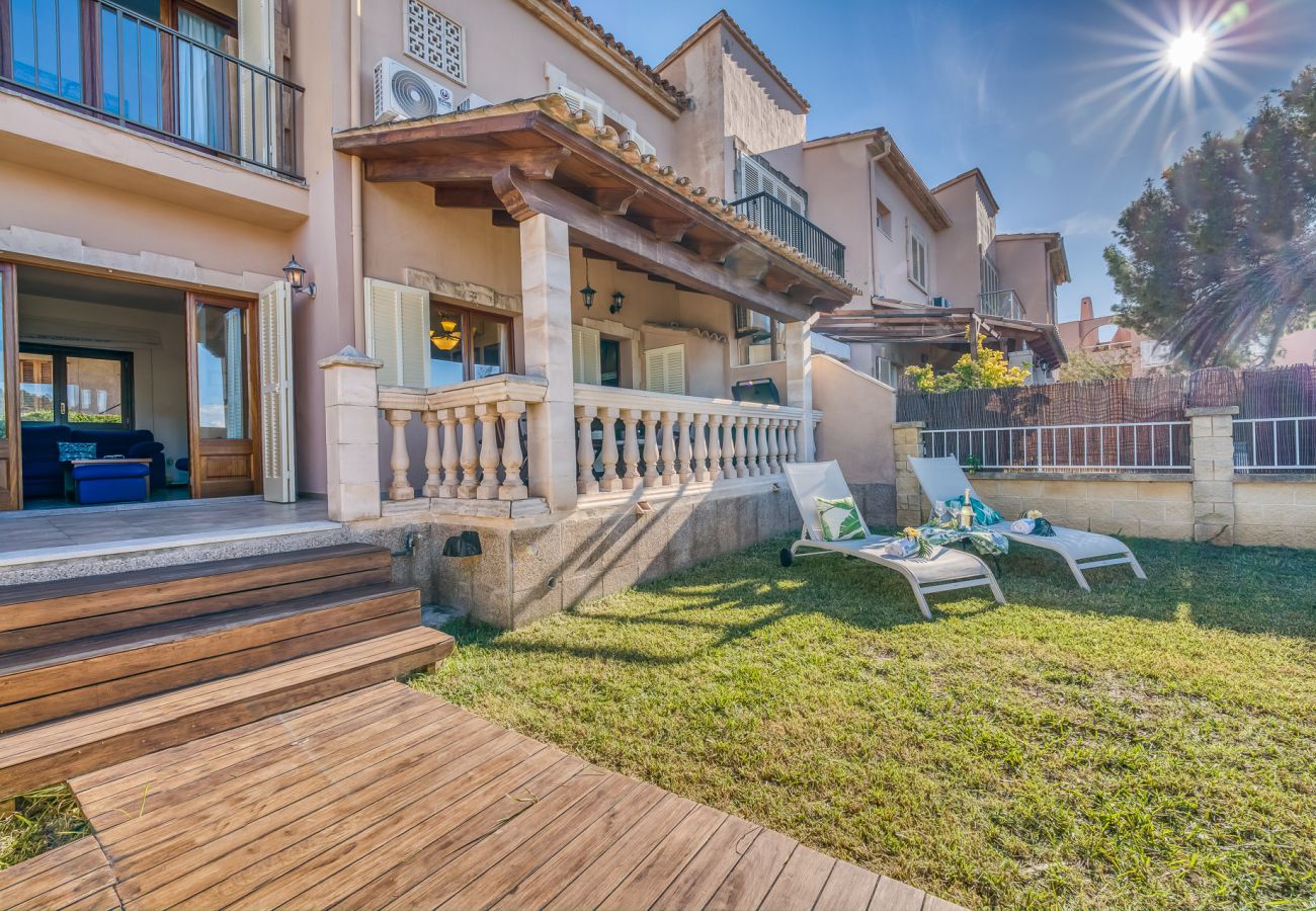 Maison à Alcudia - Maison près de la plage Nénuphars avec vue sur la montagne