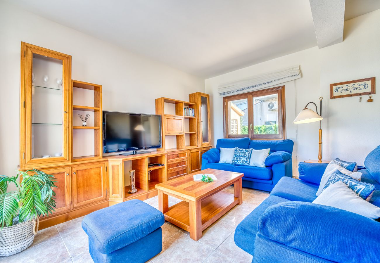 Maison à Alcudia - Maison près de la plage Nénuphars avec vue sur la montagne