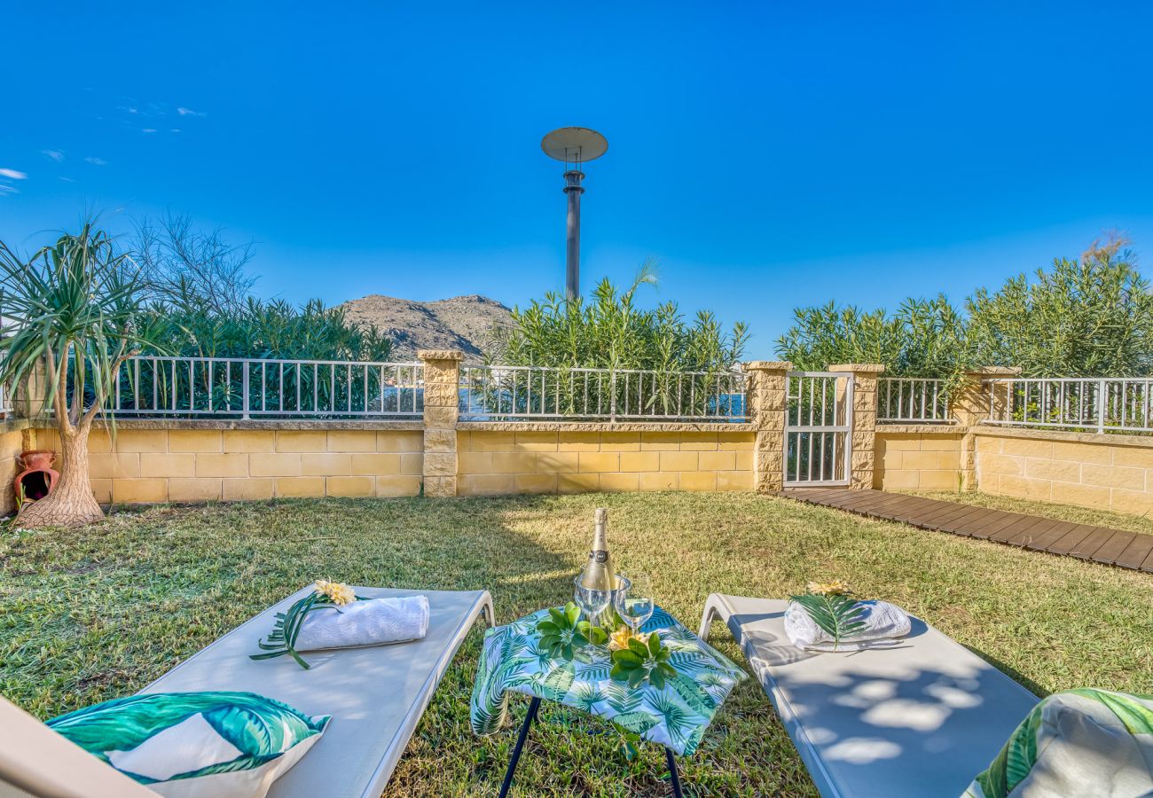 Maison à Alcudia - Maison près de la plage Nénuphars avec vue sur la montagne