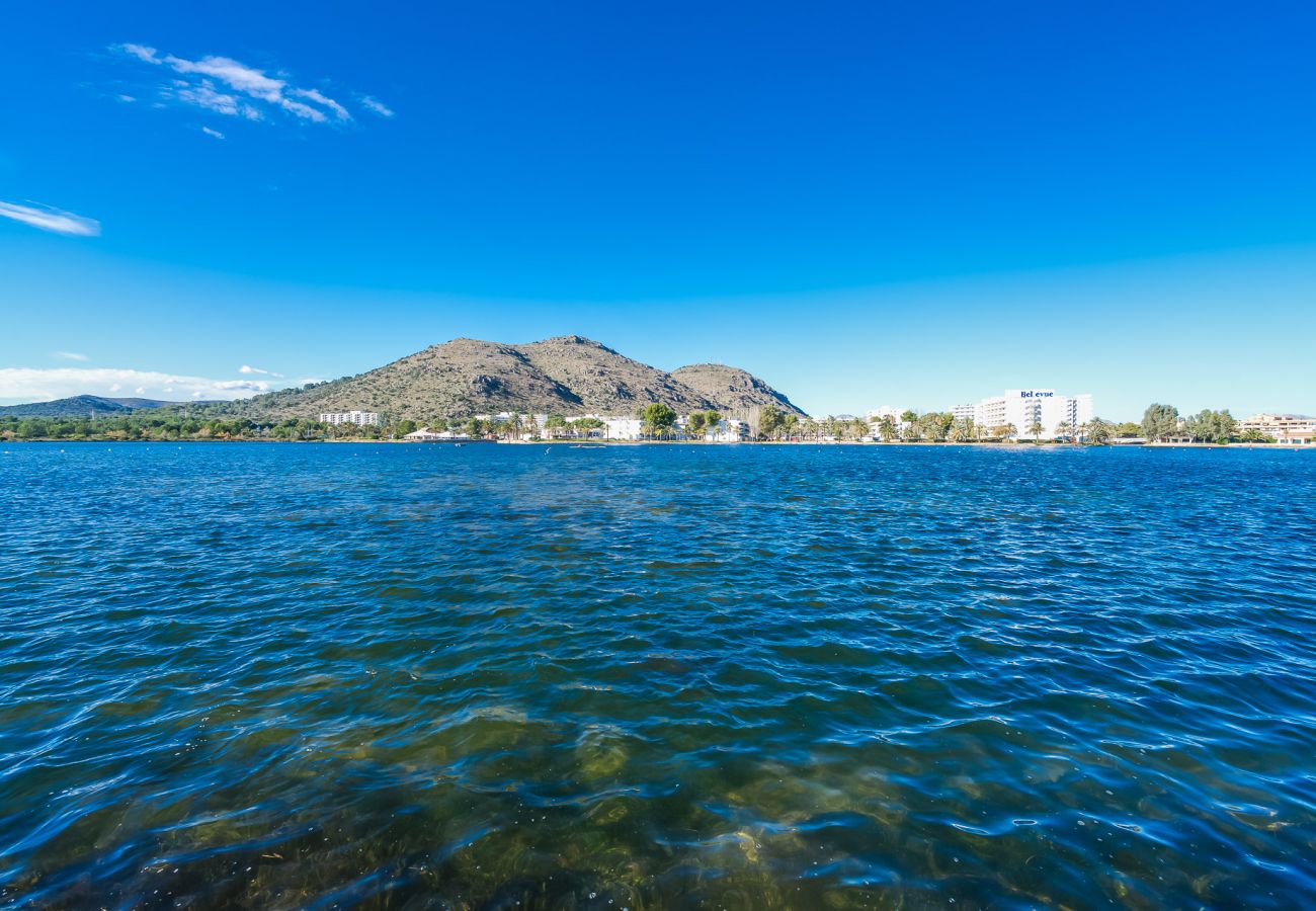 Maison à Alcudia - Maison près de la plage Nénuphars avec vue sur la montagne