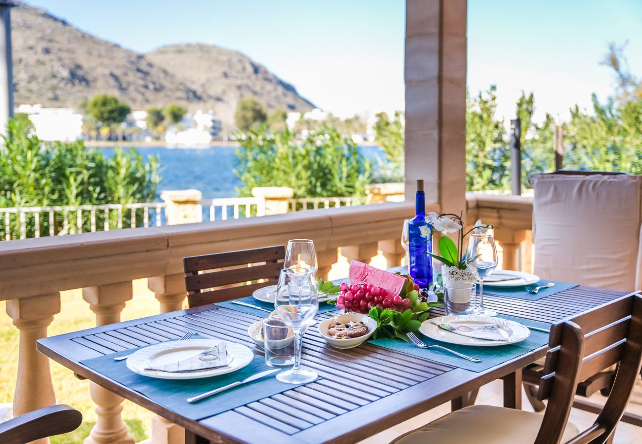 Maison à Alcudia - Maison près de la plage Nénuphars avec vue sur la montagne